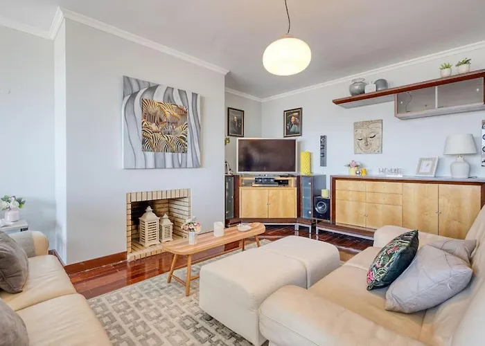 Blue House By The 公寓 莱萨·达·帕尔梅拉